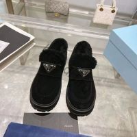 Лоферы PRADA зимние