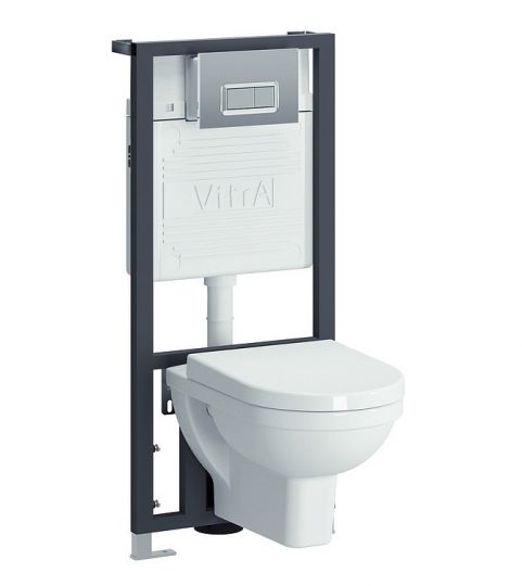 Фото Комплект инсталляция и унитаз 9812B003-7203 VITRA