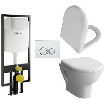 Изображение Комплект инсталляция и унитаз 9012B003-7205 VITRA
