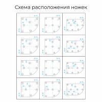 Душевой поддон из искусственного камня RGW Stone Tray ST/AL-W 120x80 16154128-01L схема 4