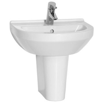 Раковина подвесная на 50 см VITRA S50 5313B003-0001 схема 5