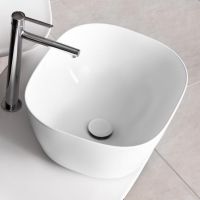 Раковина накладная VITRA Plural 445х370 мм 7811B403-0016 схема 2