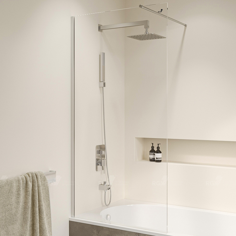 Шторка на ванну RGW Screens SC-051 80x150 351105108 цена от 22 374 ₽ Фото Шторка на ванну RGW Screens SC-051 80x150 351105108