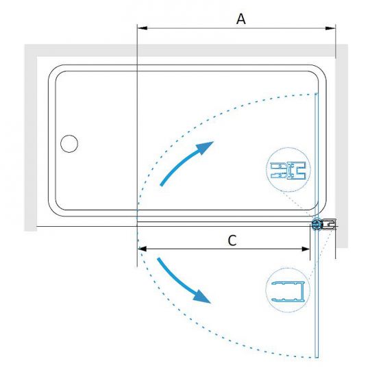 Шторка на ванну RGW Screens SC-109 70х140 4111109107 схема 5 Шторка на ванну RGW Screens SC-109 70х140 4111109107 схема 5