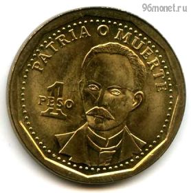 Куба 1 песо 2016