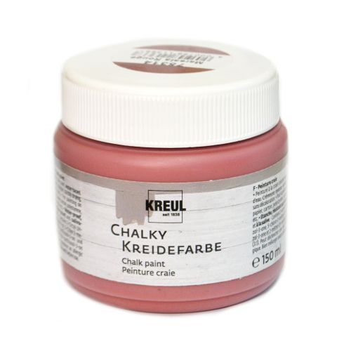 Краска меловая Chalky Kreidefarbe, Marsala Rouge (Марсала), 150 мл