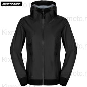 Мотокуртка женская Spidi Hoodie Shell, Черная