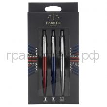 Набор Parker Jotter Ручка шарик.+ Ручка гелевая + Карандаш LondonTrio 2032740