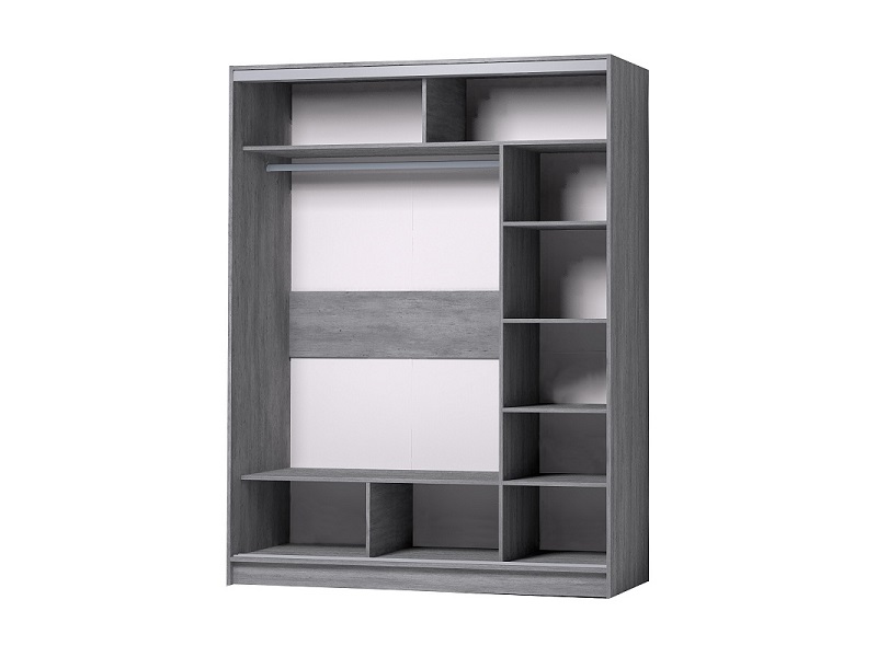 Шкаф-купе Strike  1600 Atelier светлый