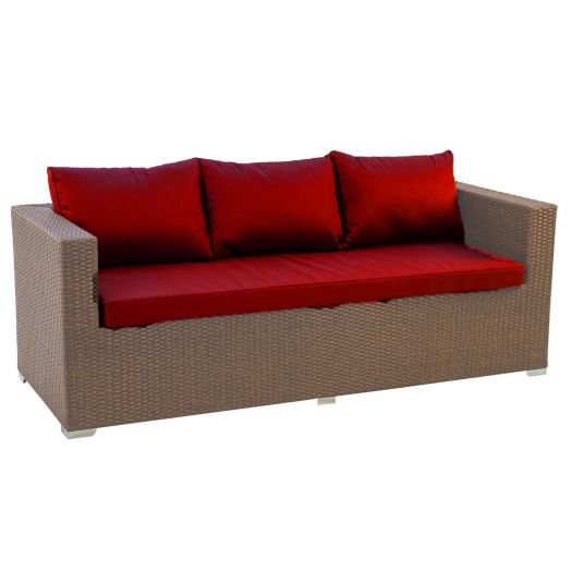 Диван GRAND 3-местный с комплектом подушек (Альберо)