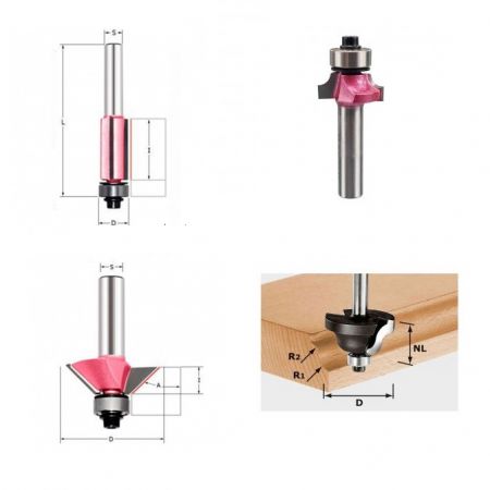 ФРЕЗЫ КРОМОЧНЫЕ / КАЛЕВОЧНЫЕ