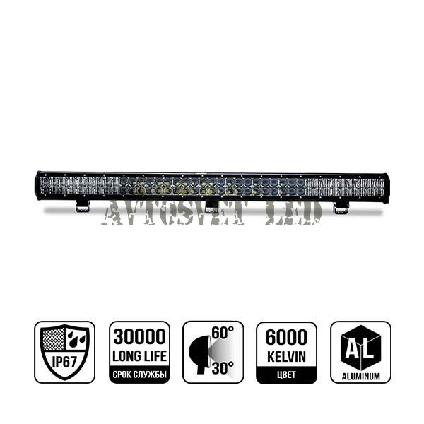 Двухрядная светодиодная балка ADS5D-180W COMBO