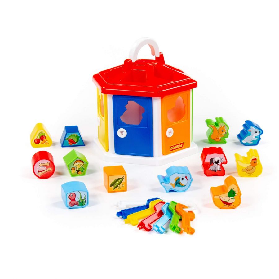 Логический домик (в сеточке)