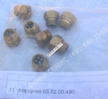 Форсунка в сборе 65.02.00.490