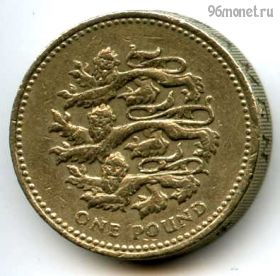 Великобритания 1 фунт 2002