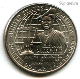 США 25 центов 2023 P