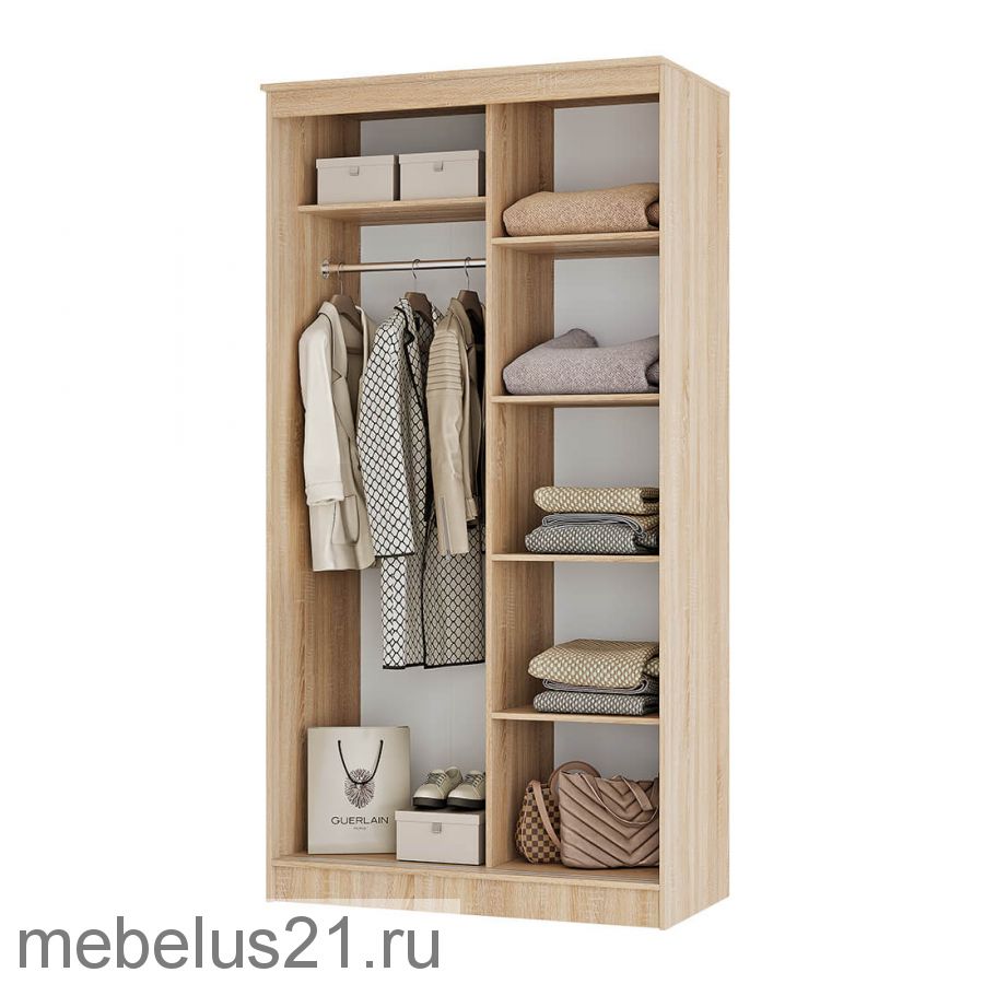 Шкаф купе 1,14 м Сакура