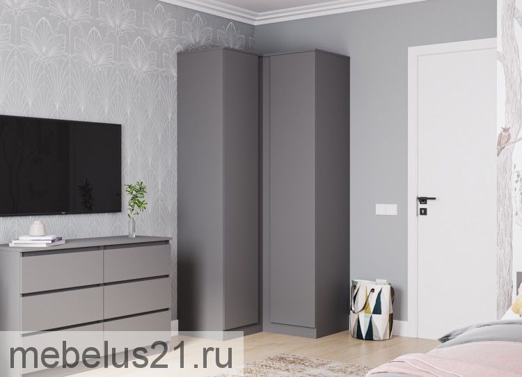 Шкаф угловой Охта Лайт 960