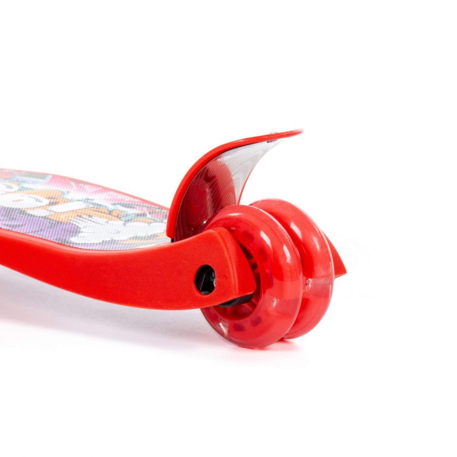 # 0072 Детский самокат (с наклейкой V1) (красный) (в коробке)