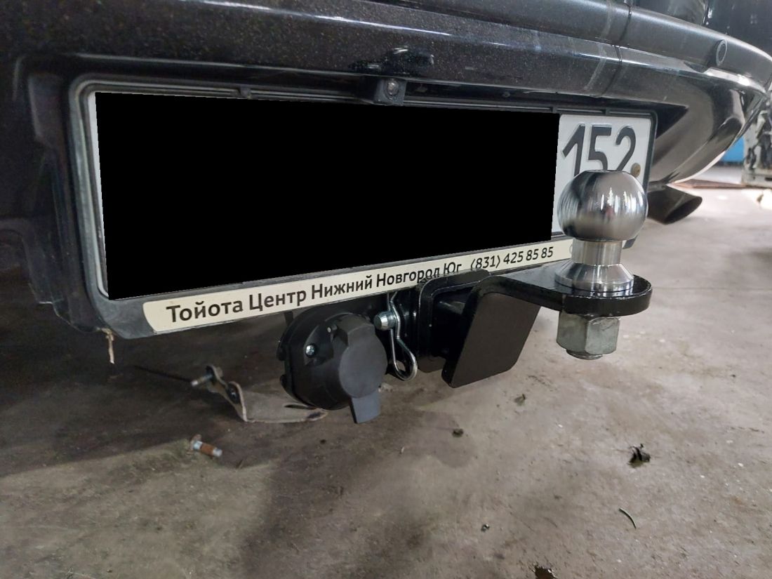 Фаркоп "Уникар" Toyota RAV-4 III поколение пд квадрат