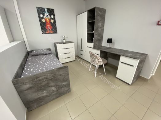 Шкаф 2-ств. с 2 ящиками "Лео 2" 800