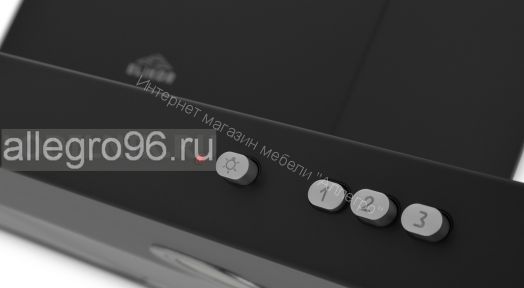 Вытяжка ELIKOR Квадра 60П-430-К3Д (КВ II М-430-60-377) антрацит