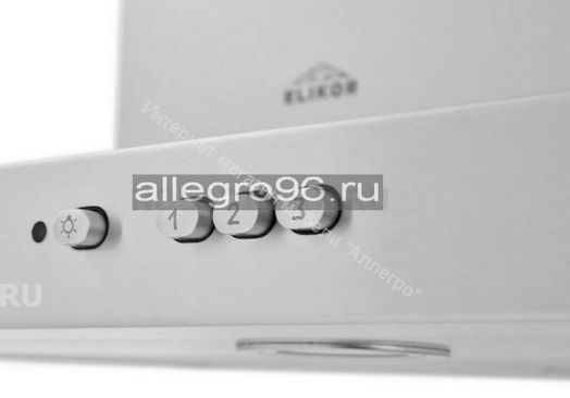 Вытяжка ELIKOR Квадра 90П-650-К3Д нержавеющая сталь (940708)