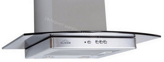 Вытяжка ELIKOR Кристалл 60Н-430-К3Д нержавеющая сталь/стекло тонированное (941248)