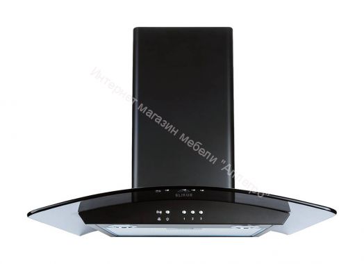Вытяжка ELIKOR Аметист 60П-430-К3Д (КВ II М-430-60-305) черный/стекло тонированное
