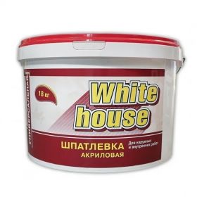 Шпатлевка Универсальная White House 7.5кг до 7мм для Внутренних и Наружных Работ