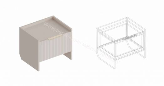 Тумба прикроватная "Тефия"