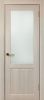 Межкомнатная Дверь Verda Матрикс МК-7 Дуб Пепельный со Стеклом Сатинато 1900х600мм (Полотно 1шт) / Верда.