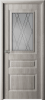 Межкомнатная Дверь Verda Каскад Дуб Филадельфия Грей со Стеклом Сатинато 2000х800мм (Полотно 1шт) / Верда.