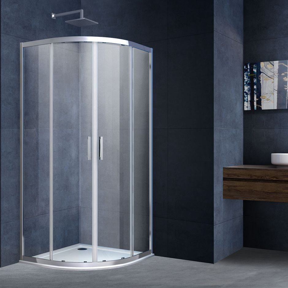 Изображение Раздвижной душевой уголок Vincea VSQ-3AL900 90х90 см