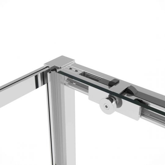 Однодверный душевой уголок Vincea VSR-1SS8014CL 140х80 см схема 8