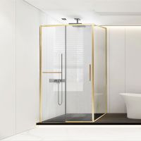Однодверный душевой уголок Vincea VSR-1SS8014CL 140х80 см схема 20