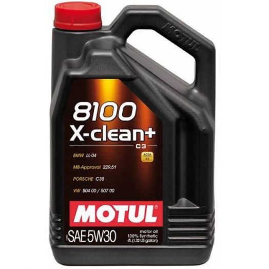 Motul 8100 X-clean+ 5W-30, 4л