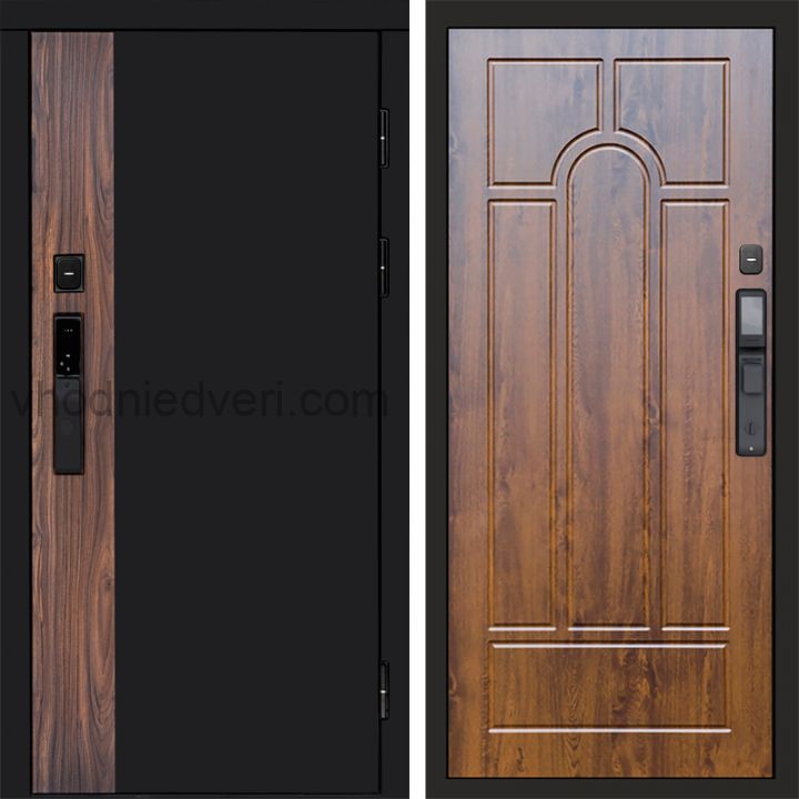 Входная дверь Termo-door ТОР с электрозамком - Арка Дуб