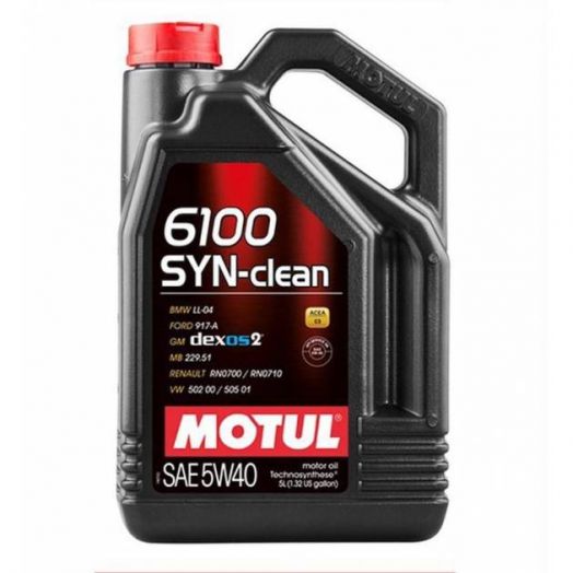 Motul 6100 Syn-clean 5W-40, 5л
