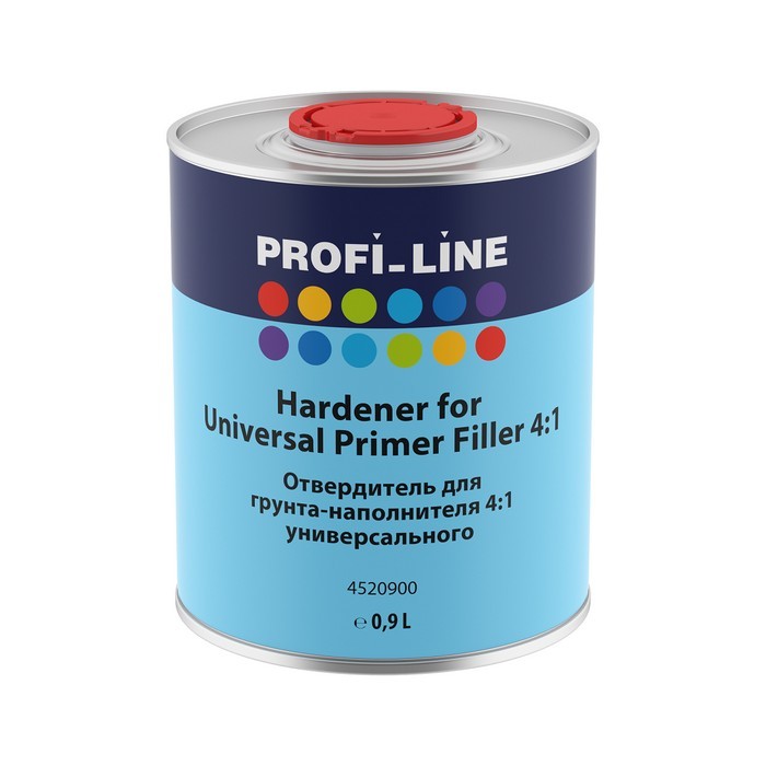 Profi Line Отвердитель для грунта-наполнителя мокрый по мокрому 4:1, объем 0,9л.