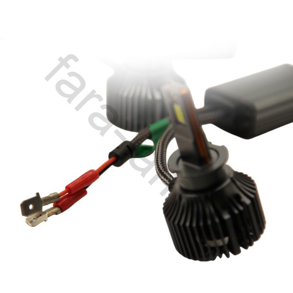 Светодиодные лампочки с медным охлаждением цоколь H3