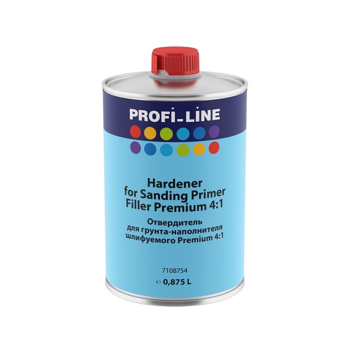 Profi Line Отвердитель для грунта-наполнителя, шлифуемого, 4:1, объем 0,875л.