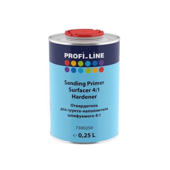 Profi Line Отвердитель для грунта-наполнителя, шлифуемого, 4:1, объем 0,25л.
