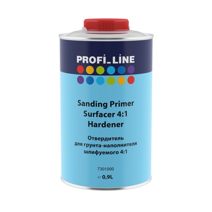 Profi Line Отвердитель для грунта-наполнителя, шлифуемого, 4:1, объем 0,9л.