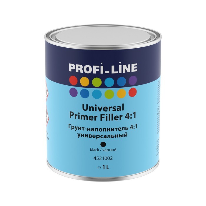 Profi Line Грунт-наполнитель универсальный 4:1, чёрный, объем 1л.