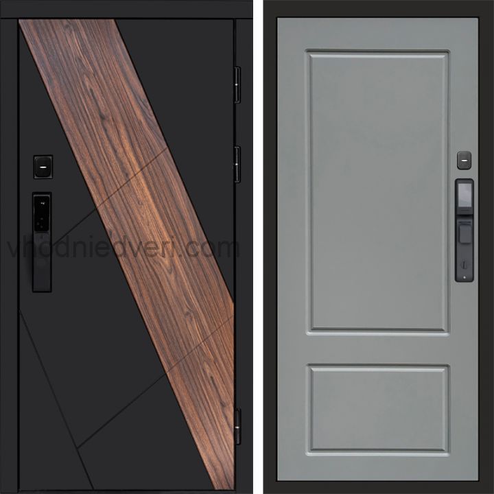 Входная дверь Termo-door НОВА с электрозамком - Марсель Грей софт