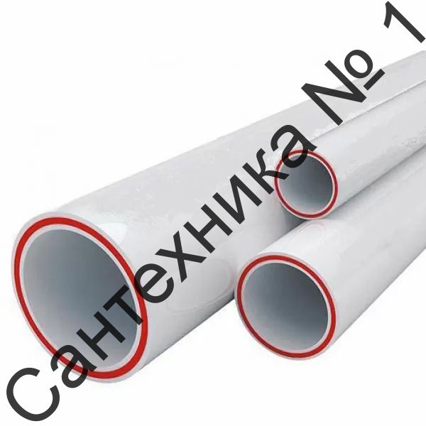 Труба полипропиленовая для отопления и водоснабжения Kalde PN25 - 40 мм (стекловолокно)