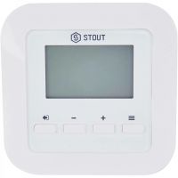 Проводной комнатный двухпозиционный регулятор STOUT ST-295v3, белый