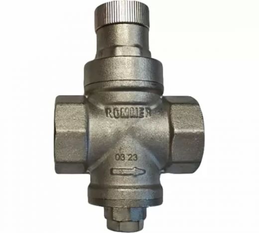 Редуктор давления Rommer 3/4* (ВН/ВН) без подключения манометра, PN 16