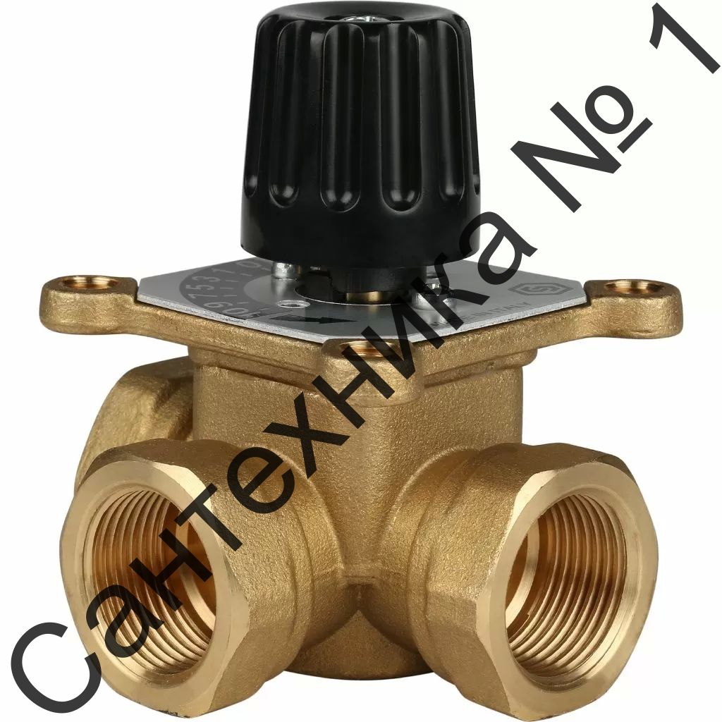 Смесительный клапан 3-х ходовой Stout 1* (KVs 8 м3/ч)